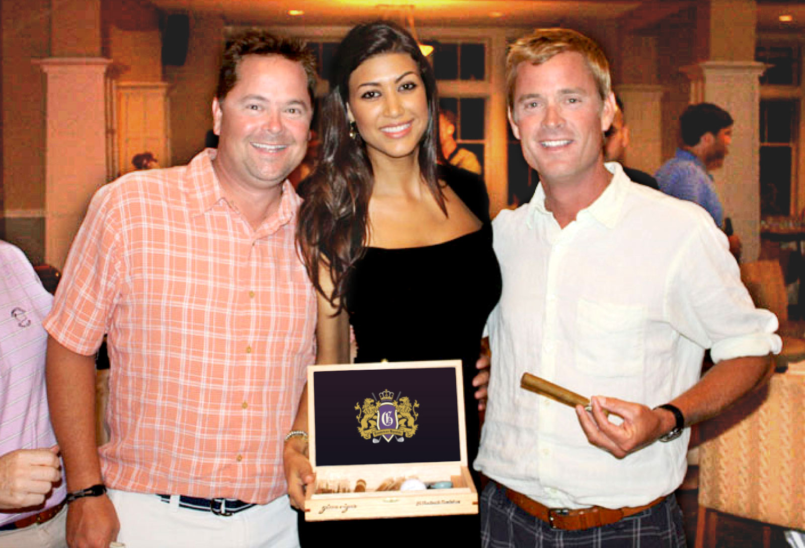 evening events with cigar girls