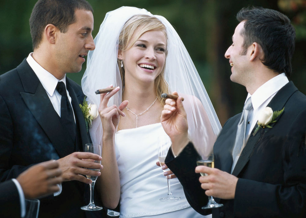 Make your wedding better with cigars